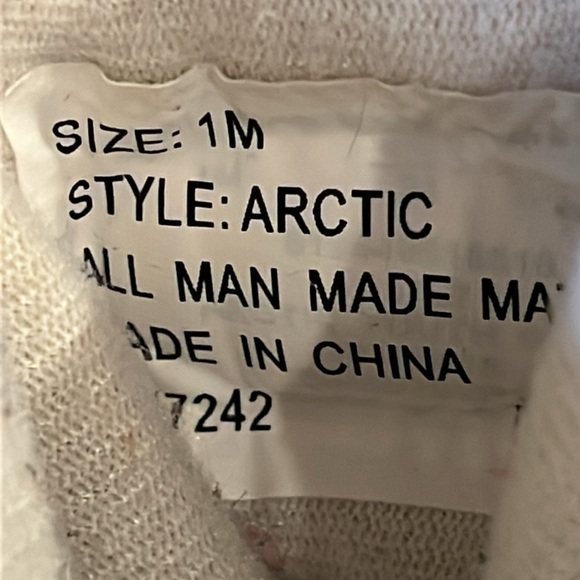 Totes snow boots attic size 1 - Picture 5 of 8